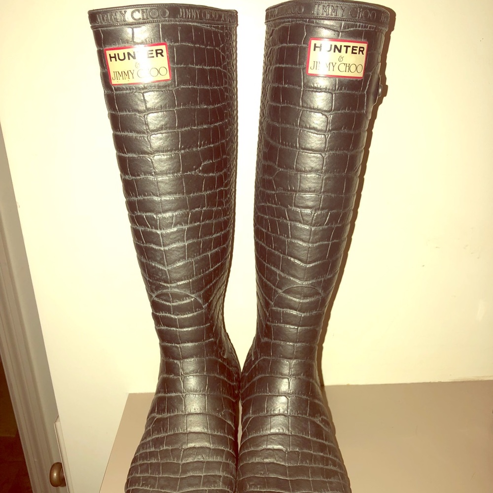HUNTER jimmy Choo rain boots